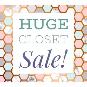 Moving & need to find a home to my closet items!!!